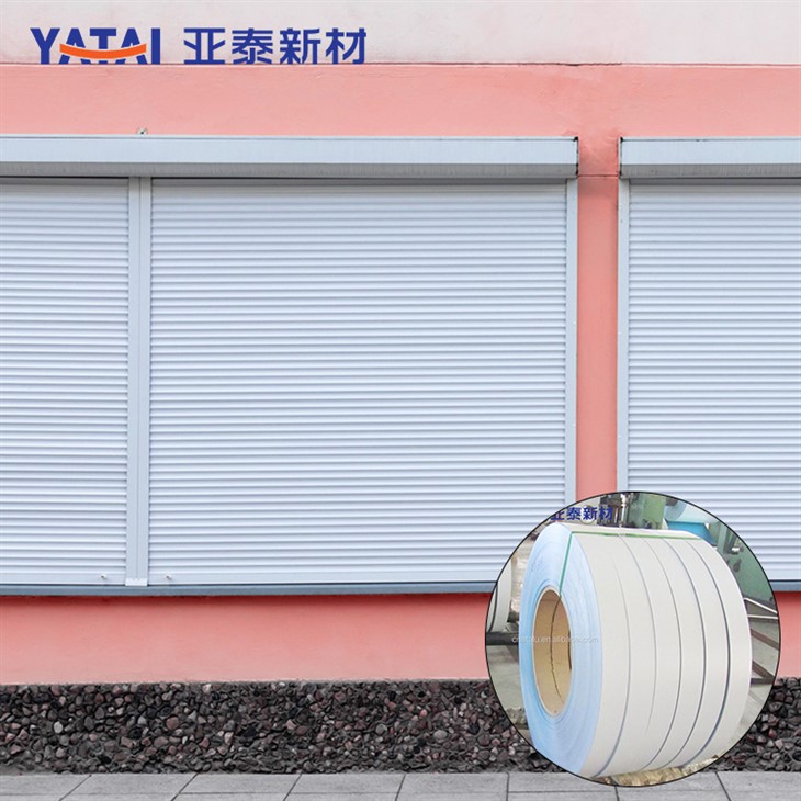 Pre-painted Aluminum Shrips For Roller Shutter factory